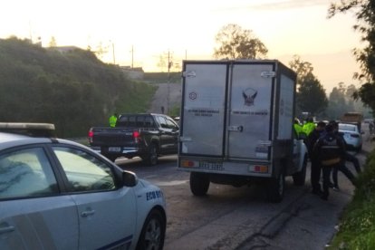 El hecho se registró a un lado de la avenida Simón Bolívar, frente a Pueblo Blanco.