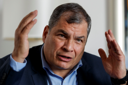 El exmandatario Rafael Correa cree que ganaría fácilmente las elecciones en Ecuador