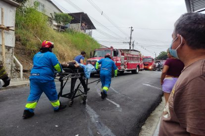 Las víctimas fueron llevadas a diferentes centros médicos.