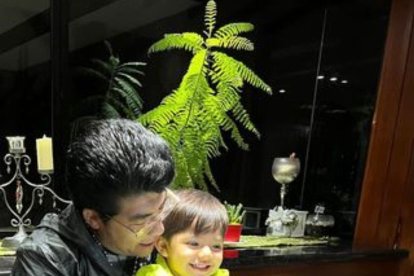 Joaquín lleva el nombre del abuelito de Gerardo.