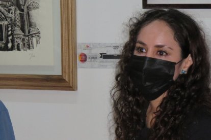 Anita Valle, por su condición, es hipersensible.