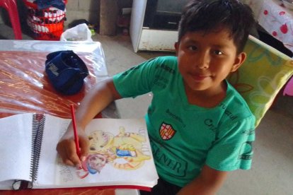 Los hijos y sobrinos de los lectores de EXTRA se divierten y aprenden pintando las figuras que cada semana trae Colorito.