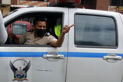 El uniformado dice que el personal todos los días recorre La Mena.