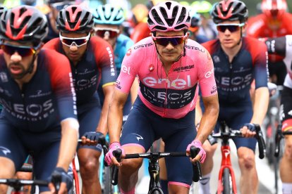 Richard Carapaz considera que el Giro de Italia entra en su terreno más favorable.