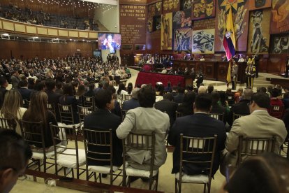 La ceremonia tuvo como invitados a figuras como fiscal general y la presidenta de la Asamblea.