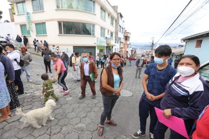 La gente estaba asustada tras los estallidos.