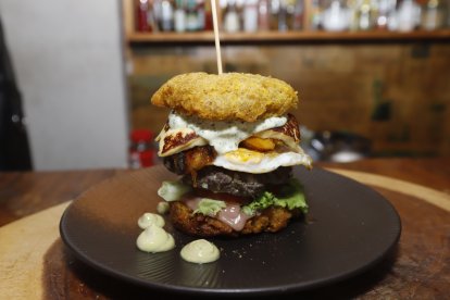 El chef también recomienda que puedes utilizar carne de cangrejo en vez de res.