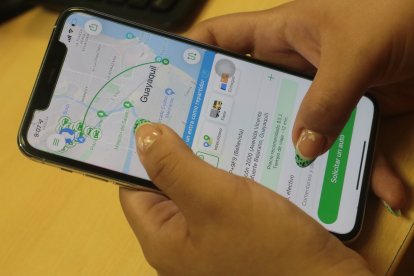 REFERENCIALES. Las aplicaciones de servicio de transporte son un nicho que han ‘invadido’ los secuestradores.