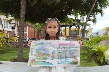 Milena lleva su revista a todos lados, ya no se separa de ella, desde que la conoció.