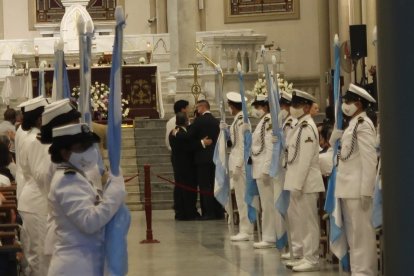 La misa fue presidida por el arzobispo Luis Cabrera Herrera.