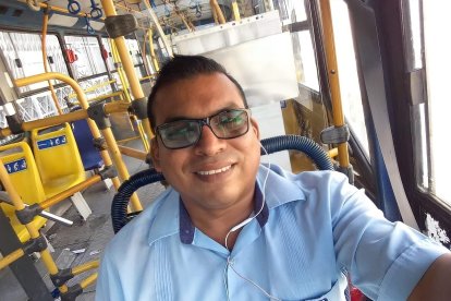 Víctor Bolívar Soriano Abad también fue conductor de la metrovía.