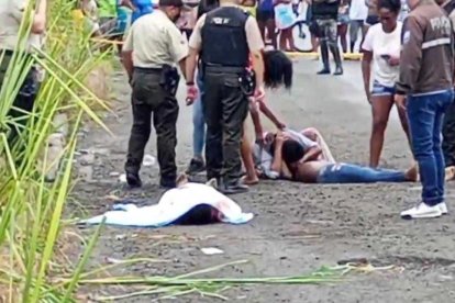 Cerca de las 12:00 de ayer, en el sur de Esmeraldas, dispararon a tres jóvenes.