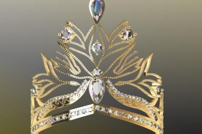 Corona que lucirá la ganadora.