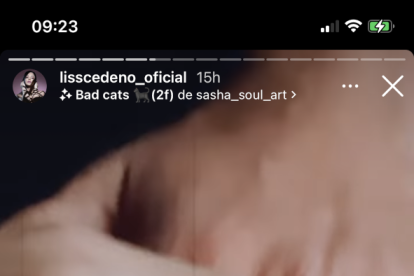 La foto fue publicada por ambos en sus redes sociales.