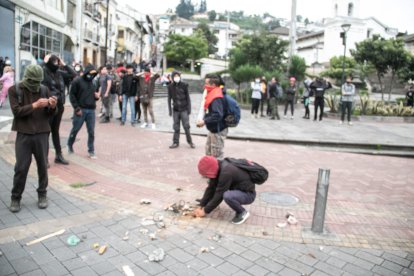 Los daños en espacios públicos aún no se contabilizan.