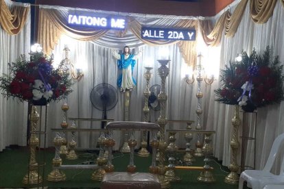 El velatorio en el sector Santa Rosa de la ciudad de Quevedo.