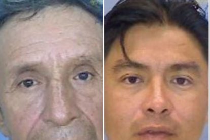 Las víctimas Miguel Ángel Mosquera Peñafiel y su tío Máximo Mosquera,