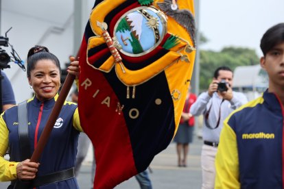 La pesista esmeraldeña será la abanderada del Team Ecuador en Valledupar.
