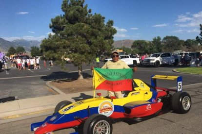 Edwin Gualotuna es el ecuatoriano que creó la escudería Gualotuna Motorsports.