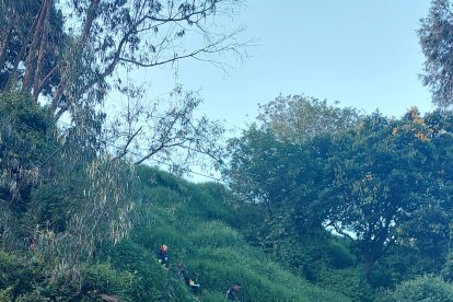 El cuerpo fue hallado a unos 17 metros de profundidad.