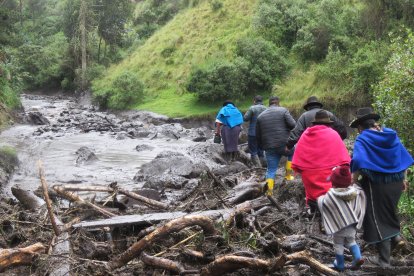 Las lluvias ya dejan un muerto en el lugar.