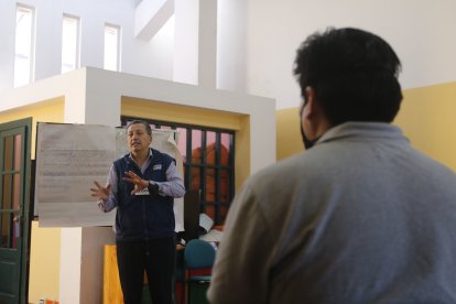 El Club funciona desde 2010. Roberto Moncayo está al frente de las terapias.