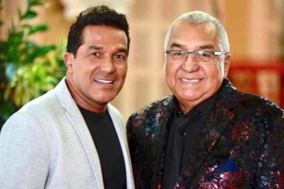 Alci Acosta se despide feliz porque su hijo Checo Acosta sigue su legado musical