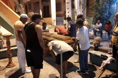 Los vecinos se unieron para apoyar con los gastos fúnebres.