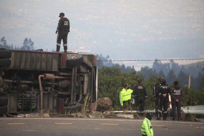 Agentes del SIAT  realizaron los informes del siniestro, el lunes pasado.