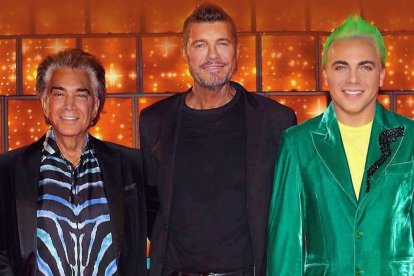 Cristian Castro y José Luis Rodríguez, El Puma son jurados en el reality de canto que conduce Marcelo Tinelli