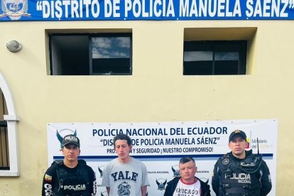 Los dos detenidos cargaban un arma implicada en el ataque en Los Chillos.