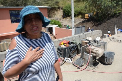 Varios moradores sienten indignación por lo que pasó en su barrio.
