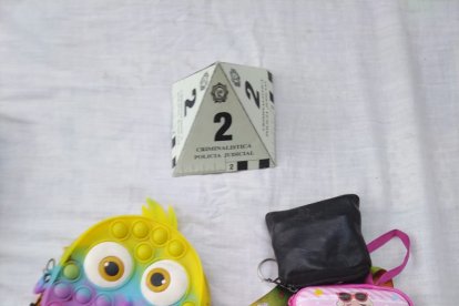 Estos eran los monederos que los menores usaban para guardar las monedas que recibían durante su 'jornada'.