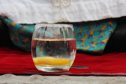 Cosmo Papi explicó que las figuras que se formaron  revelaron malas energías o maldiciones.