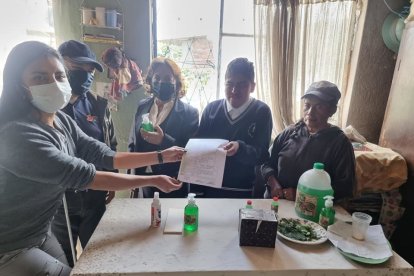 El Tribunal evaluó los emprendimientos en el domicilio de los alumnos.