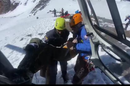 El sábado 13 de agosto rescataron a los heridos.
