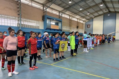 Espectacular la presencia de los equipos de todo el país.