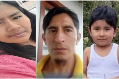 Janeth Germán fue vista por última vez junto a Milton Vásquez y el hijo de ambos, Erick.