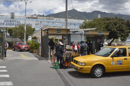 En el Andrade Marín tampoco hubo aglomeraciones.