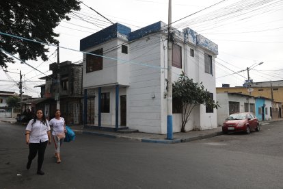 A una cuadra del sitio de la balacera está Unidad de la Policía. Ayer no había nadie.POLICIAS PARA PRESTAR AYUDA PERIODISTA : ANNY BAZAN FECHA : 28/08/2022 Agencia (ag-extra)
