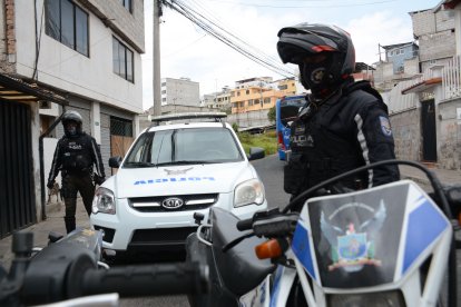 La policía incrementó los patrullajes por la zona.