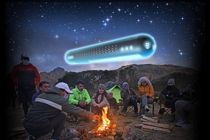 Militar en servicio pasivo acudió a campamento ufolófico en las Lagunas de Mojanda, en Otavalo, en busca de respuestas