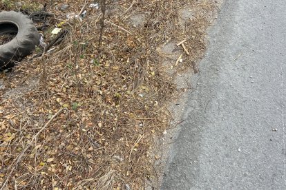 En este lugar fue abandonado un cuerpo baleado, en vía a la Costa.