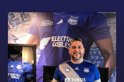 Humberto Ramírez, hincha de Emelec, comenzó en el 2004.