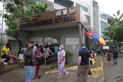 En este hospital están los parientes de Sonia Vernaza.