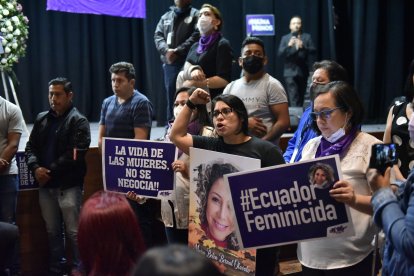 Los asistentes al velorio exigieron justicia.