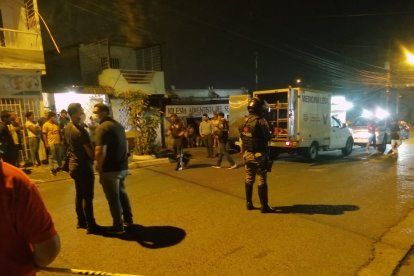 El asesinato de Moisés Alfonso Vásquez Alcívar asombró a los moradores de la parroquia 7 de Octubre.