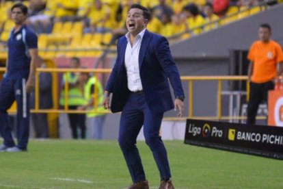 El DT de Guayaquil City, Pool Gavilánez.