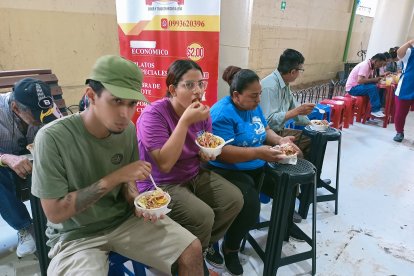 Hornado en Guayaquil como si fuera Sangolquí.