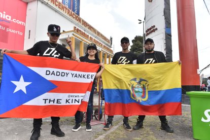 Los cuatro amigos llegaron  desde la provincia del Azuay.